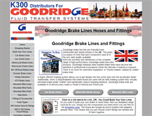 Tablet Screenshot of goodridge.brakes-hoses-fittings.co.uk